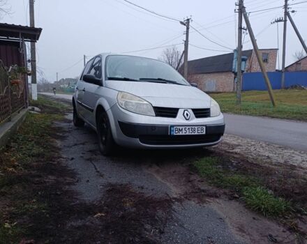 Серый Рено Сценик II, объемом двигателя 1.6 л и пробегом 305 тыс. км за 4300 $, фото 1 на Automoto.ua