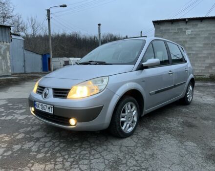 Серый Рено Сценик II, объемом двигателя 1.6 л и пробегом 189 тыс. км за 5350 $, фото 2 на Automoto.ua