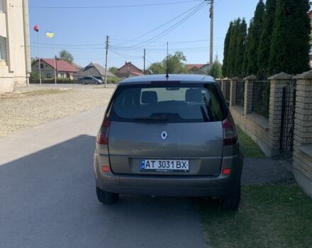 Серый Рено Сценик II, объемом двигателя 1.5 л и пробегом 189 тыс. км за 4500 $, фото 4 на Automoto.ua