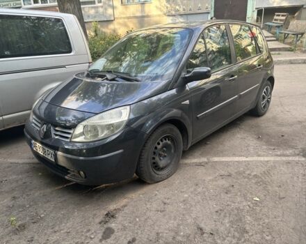 Сірий Рено Сценік II, об'ємом двигуна 1.6 л та пробігом 220 тис. км за 4700 $, фото 1 на Automoto.ua