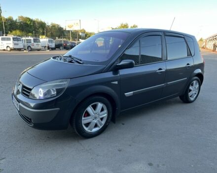 Серый Рено Сценик II, объемом двигателя 1.6 л и пробегом 225 тыс. км за 5700 $, фото 1 на Automoto.ua