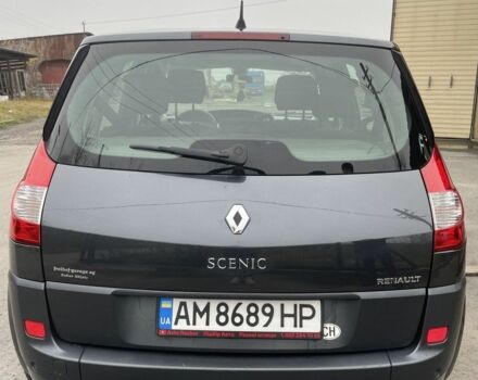 Сірий Рено Сценік II, об'ємом двигуна 2 л та пробігом 236 тис. км за 6650 $, фото 4 на Automoto.ua