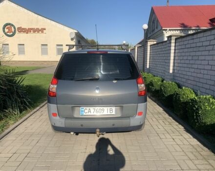 Сірий Рено Сценік II, об'ємом двигуна 1.9 л та пробігом 275 тис. км за 4500 $, фото 3 на Automoto.ua
