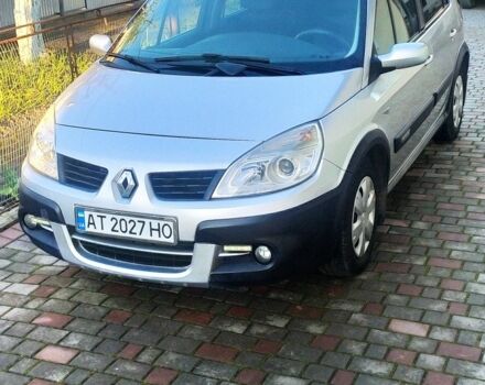 Серый Рено Сценик II, объемом двигателя 1.5 л и пробегом 250 тыс. км за 6300 $, фото 4 на Automoto.ua
