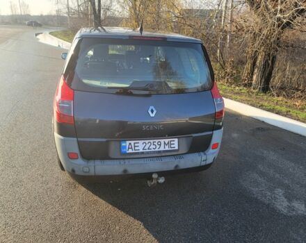 Серый Рено Сценик II, объемом двигателя 2 л и пробегом 195 тыс. км за 5500 $, фото 4 на Automoto.ua