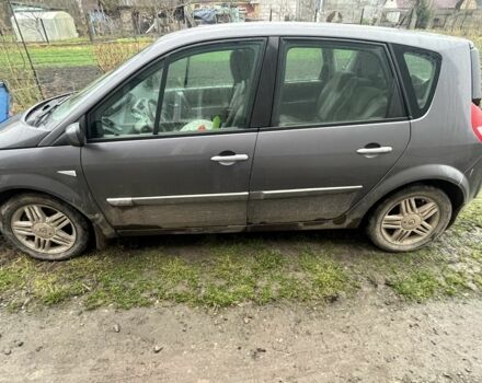 Сірий Рено Сценік II, об'ємом двигуна 1.9 л та пробігом 350 тис. км за 3600 $, фото 1 на Automoto.ua