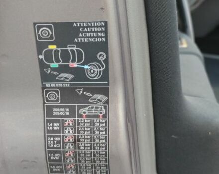 Серый Рено Сценик II, объемом двигателя 1.6 л и пробегом 207 тыс. км за 4800 $, фото 18 на Automoto.ua