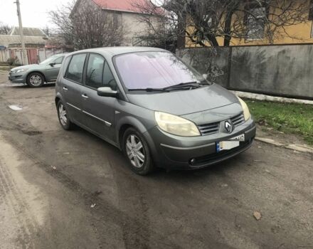 Сірий Рено Сценік II, об'ємом двигуна 1.6 л та пробігом 207 тис. км за 2999 $, фото 1 на Automoto.ua