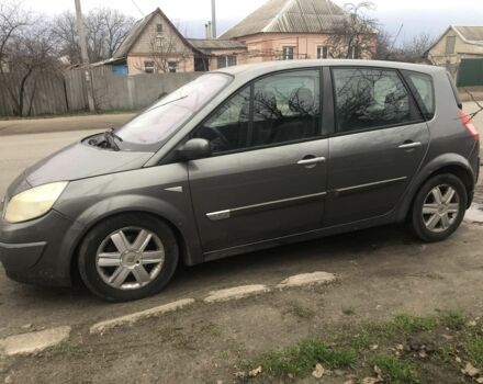 Сірий Рено Сценік II, об'ємом двигуна 1.6 л та пробігом 207 тис. км за 2999 $, фото 4 на Automoto.ua
