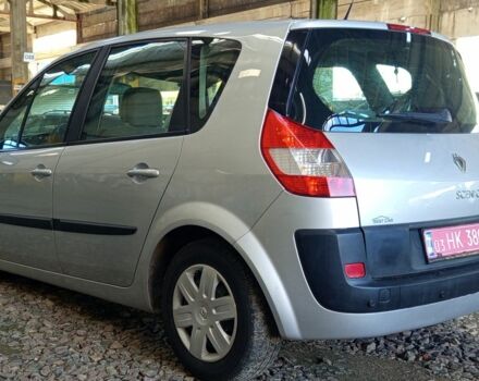 Серый Рено Сценик II, объемом двигателя 1.6 л и пробегом 160 тыс. км за 4400 $, фото 10 на Automoto.ua