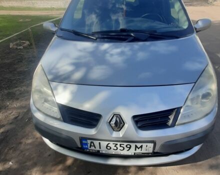Серый Рено Сценик II, объемом двигателя 1.6 л и пробегом 219 тыс. км за 5100 $, фото 2 на Automoto.ua