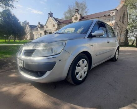 Серый Рено Сценик II, объемом двигателя 1.6 л и пробегом 219 тыс. км за 5100 $, фото 1 на Automoto.ua