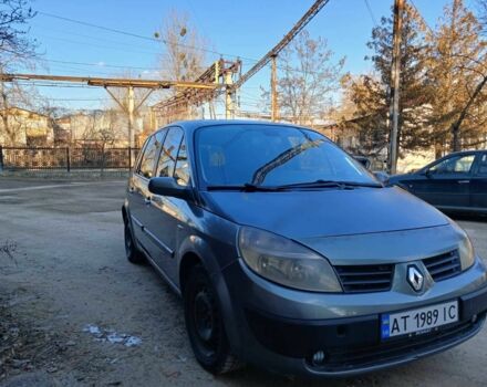 Серый Рено Сценик II, объемом двигателя 1.9 л и пробегом 305 тыс. км за 5200 $, фото 6 на Automoto.ua