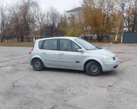 Серый Рено Сценик II, объемом двигателя 1.6 л и пробегом 260 тыс. км за 2400 $, фото 1 на Automoto.ua