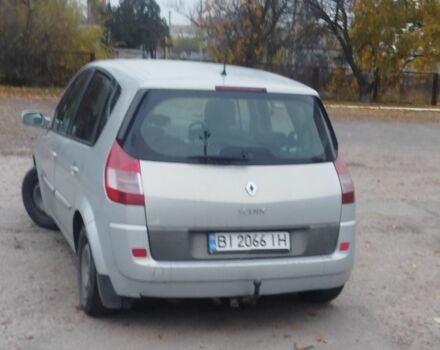 Серый Рено Сценик II, объемом двигателя 1.6 л и пробегом 260 тыс. км за 2400 $, фото 3 на Automoto.ua