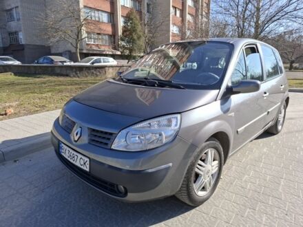 Сірий Рено Сценік II, об'ємом двигуна 1.9 л та пробігом 280 тис. км за 4500 $, фото 1 на Automoto.ua