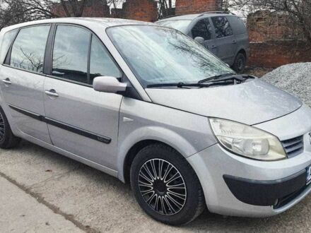 Серый Рено Сценик II, объемом двигателя 2 л и пробегом 280 тыс. км за 5000 $, фото 1 на Automoto.ua