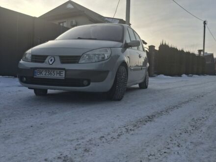 Сірий Рено Сценік II, об'ємом двигуна 1.6 л та пробігом 185 тис. км за 4200 $, фото 1 на Automoto.ua