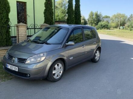 Рено Сценик II 2005 в Ивано-Франковске на Automoto.ua Серый Рено Сценик II, объемом двигателя 1.5 л и пробегом 189 тыс. км за 4800 $, фото 1 на Automoto.ua