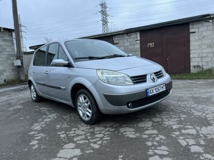 Серый Рено Сценик II, объемом двигателя 1.6 л и пробегом 189 тыс. км за 5350 $, фото 1 на Automoto.ua