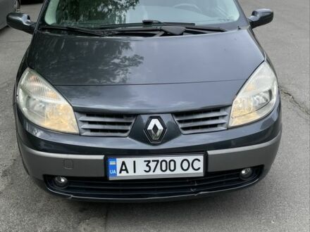 Рено Сценік II 2005 у Софіївська Борщагівка на Automoto.ua Сірий Рено Сценік II, об'ємом двигуна 2 л та пробігом 215 тис. км за 5000 $, фото 1 на Automoto.ua
