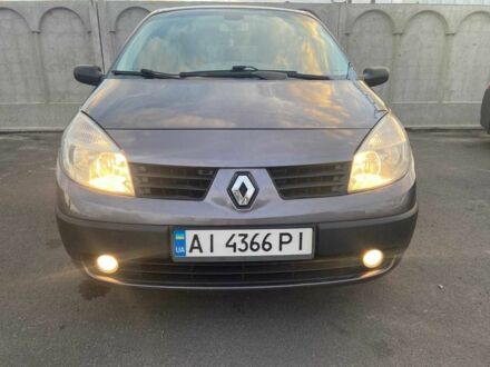 Серый Рено Сценик II, объемом двигателя 1.6 л и пробегом 280 тыс. км за 4300 $, фото 1 на Automoto.ua