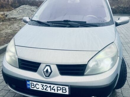 Сірий Рено Сценік II, об'ємом двигуна 2 л та пробігом 153 тис. км за 5150 $, фото 1 на Automoto.ua