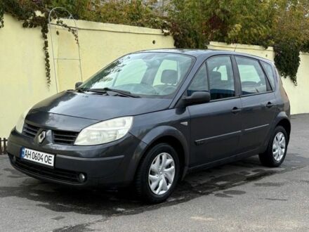 Серый Рено Сценик II, объемом двигателя 1.6 л и пробегом 250 тыс. км за 4600 $, фото 1 на Automoto.ua