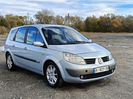 Сірий Рено Сценік II, об'ємом двигуна 1.9 л та пробігом 320 тис. км за 4200 $, фото 1 на Automoto.ua