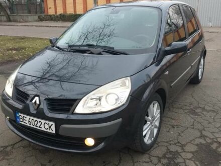 Серый Рено Сценик II, объемом двигателя 1.6 л и пробегом 150 тыс. км за 4500 $, фото 1 на Automoto.ua
