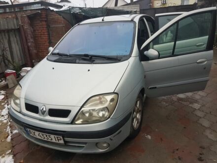 Серый Рено Сценик II, объемом двигателя 1 л и пробегом 1000 тыс. км за 1800 $, фото 1 на Automoto.ua