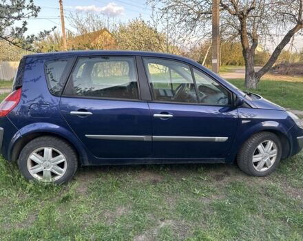 Синий Рено Сценик II, объемом двигателя 2 л и пробегом 250 тыс. км за 4300 $, фото 4 на Automoto.ua