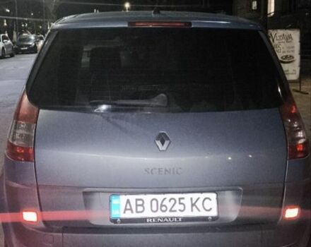 Синій Рено Сценік II, об'ємом двигуна 1.6 л та пробігом 250 тис. км за 4600 $, фото 4 на Automoto.ua