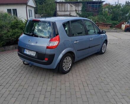Синій Рено Сценік II, об'ємом двигуна 1.6 л та пробігом 175 тис. км за 4950 $, фото 3 на Automoto.ua