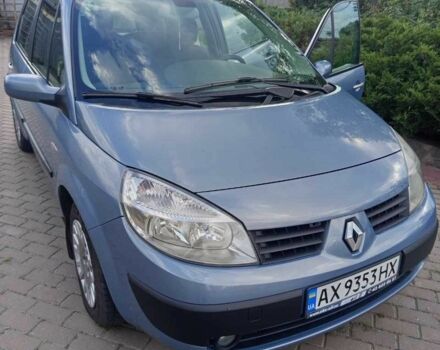 Синій Рено Сценік II, об'ємом двигуна 1.6 л та пробігом 175 тис. км за 4950 $, фото 15 на Automoto.ua