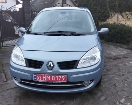 Синій Рено Сценік II, об'ємом двигуна 1.6 л та пробігом 192 тис. км за 5100 $, фото 2 на Automoto.ua