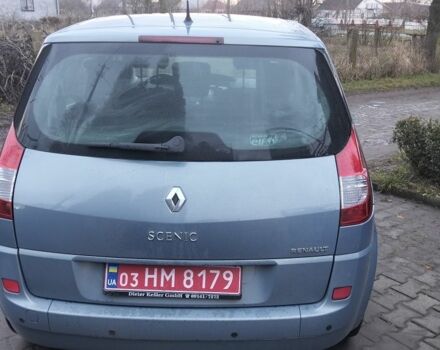 Синій Рено Сценік II, об'ємом двигуна 1.6 л та пробігом 192 тис. км за 5100 $, фото 3 на Automoto.ua