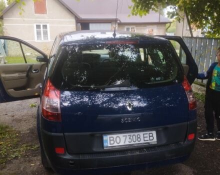 Синий Рено Сценик II, объемом двигателя 1.6 л и пробегом 230 тыс. км за 3500 $, фото 20 на Automoto.ua