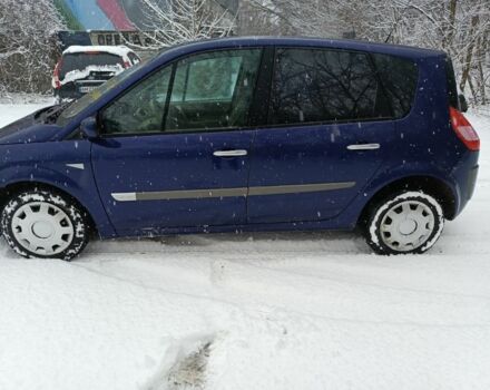 Синій Рено Сценік II, об'ємом двигуна 1.6 л та пробігом 167 тис. км за 5700 $, фото 4 на Automoto.ua