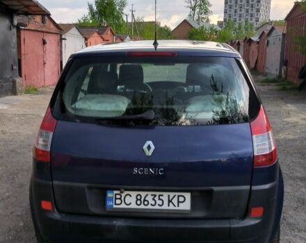 Рено Сценик II 2005 в Яворове на Automoto.ua Синий Рено Сценик II, объемом двигателя 1.6 л и пробегом 265 тыс. км за 5300 $, фото 3 на Automoto.ua