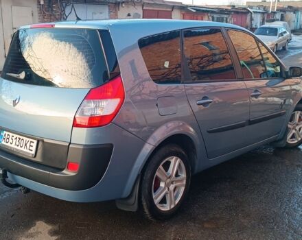 Синий Рено Сценик II, объемом двигателя 2 л и пробегом 220 тыс. км за 5250 $, фото 2 на Automoto.ua