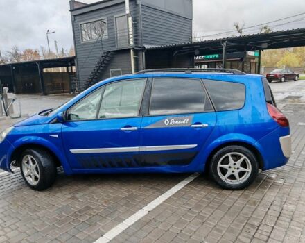 Синій Рено Сценік II, об'ємом двигуна 1.9 л та пробігом 238 тис. км за 5200 $, фото 8 на Automoto.ua