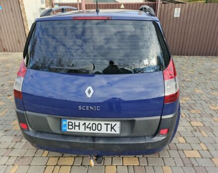 Синий Рено Сценик II, объемом двигателя 1.6 л и пробегом 183 тыс. км за 5250 $, фото 6 на Automoto.ua