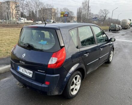 Синій Рено Сценік II, об'ємом двигуна 0.16 л та пробігом 205 тис. км за 5500 $, фото 7 на Automoto.ua