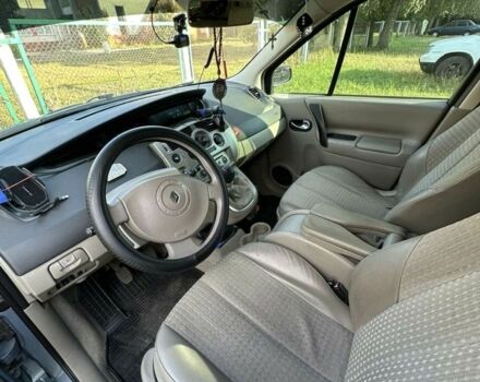 Синий Рено Сценик II, объемом двигателя 2 л и пробегом 250 тыс. км за 5000 $, фото 4 на Automoto.ua