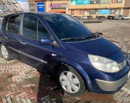 Синий Рено Сценик II, объемом двигателя 2 л и пробегом 401 тыс. км за 4300 $, фото 2 на Automoto.ua