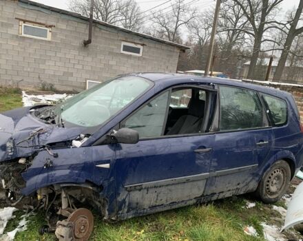 Синий Рено Сценик II, объемом двигателя 2 л и пробегом 200 тыс. км за 900 $, фото 5 на Automoto.ua