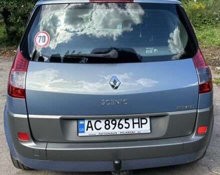 Синий Рено Сценик II, объемом двигателя 1.6 л и пробегом 152 тыс. км за 5100 $, фото 2 на Automoto.ua