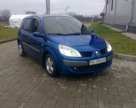 Синий Рено Сценик II, объемом двигателя 1.6 л и пробегом 317 тыс. км за 3900 $, фото 7 на Automoto.ua