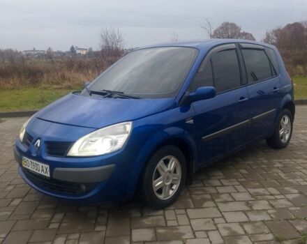 Синий Рено Сценик II, объемом двигателя 1.6 л и пробегом 317 тыс. км за 3900 $, фото 5 на Automoto.ua